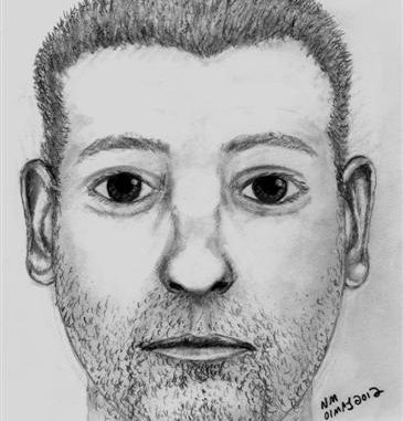 Composite Sketch of male suspect Composite Sketch of male suspect