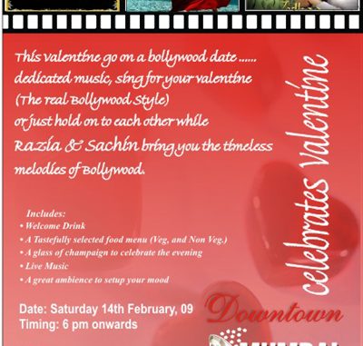 Feb 14 :: Celebrate Bollywood Valentine