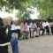 Mr. Peter Atem conversing with the youths during the talks in Panyigor Payam