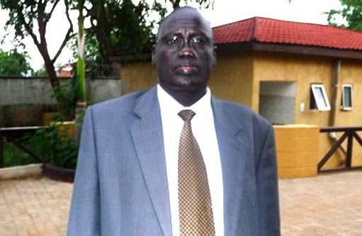 Hon. Simon Maguek Majak, Speaker of Unity State Assembly poses Hon. Simon Maguek Majak, Speaker of Unity State Assembly poses