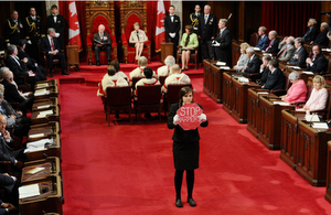 At least Senate page Brigette DePape got her voice heard