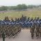 Armed forces personnel rehearsing for the big day