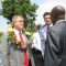 Ambassador Alastair Mcphail (left - with red tie) and Governor Lobong (right -facing him)