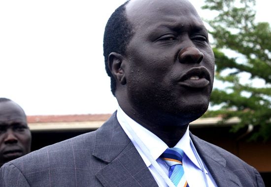 The Minister of Disaster and Humanitarian Affairs of the Government of South Sudan James Kok