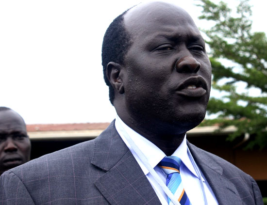The Minister of Disaster and Humanitarian Affairs of the Government of South Sudan James Kok The Minister of Disaster and Humanitarian Affairs of the Government of South Sudan James Kok