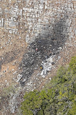 Plane crash site at Tzaneen, Limpopo Plane crash site at Tzaneen, Limpopo