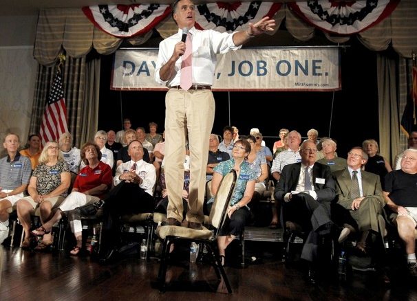 APTOPIX Romney 2012 0802a