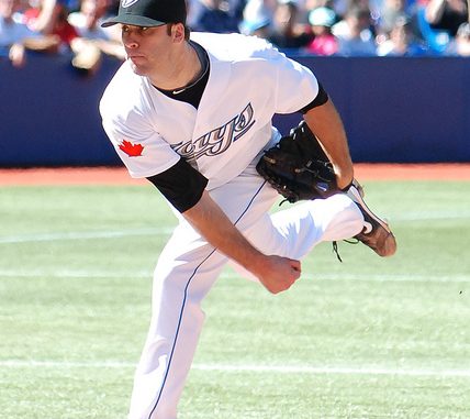 Blue Jays starting pitcher Brandon Morrow delivers a pitch in his impressive win on Sunday afternoon (Karan Vyas)