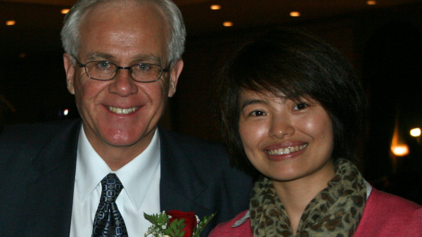 Bob Dechert with Shi Rong Bob Dechert with Shi Rong
