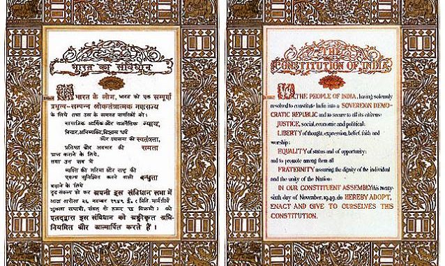 Constitution versus Reality in India Constitution versus Reality in India