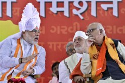 Narendra Modi and LK Advani