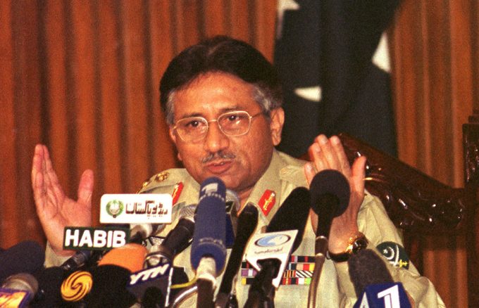 Former Pakistani President Pervez Musharraf
