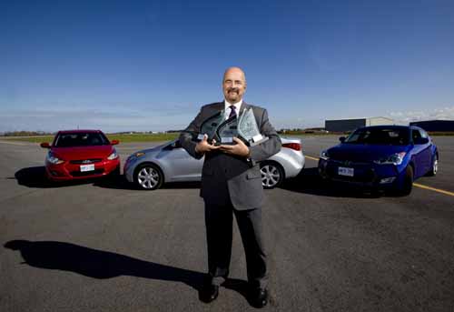 John Vemile with AJAC awards