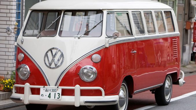 The original VW T1, better known as the camper van