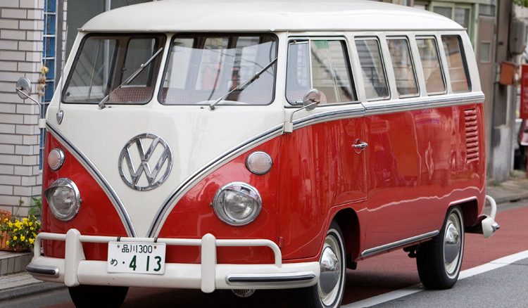 The original VW T1, better known as the camper van