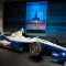 The all new 2012 Chevrolet IndyCar. New Detroit Grand Prix logo in background.