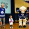 Mats Sundin (left) takes part in MLSE's Shape Up Program on Thursday afternoon at James S. Bell Elementary School in Etobicoke (Kanishka Sonnadara)