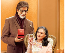 Amitabh and Jaya Bachchan in Tanishq Commercial Amitabh and Jaya Bachchan in Tanishq Commercial