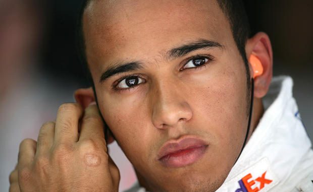 McLaren Driver Lewis Hamilton