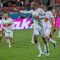 New York Red Bulls striker Thierry Henry celebrates his late game-tying goal Saturday night at BMO Field (John Lucero)