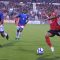 Canadian striker Simeon Jackson (right) pushes the ball forward as Puerto Rican defenders close in on him (Karan Vyas)