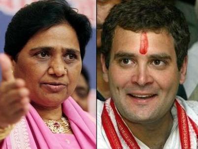 Mayawati wary of Rahul Gandhi Mayawati wary of Rahul Gandhi