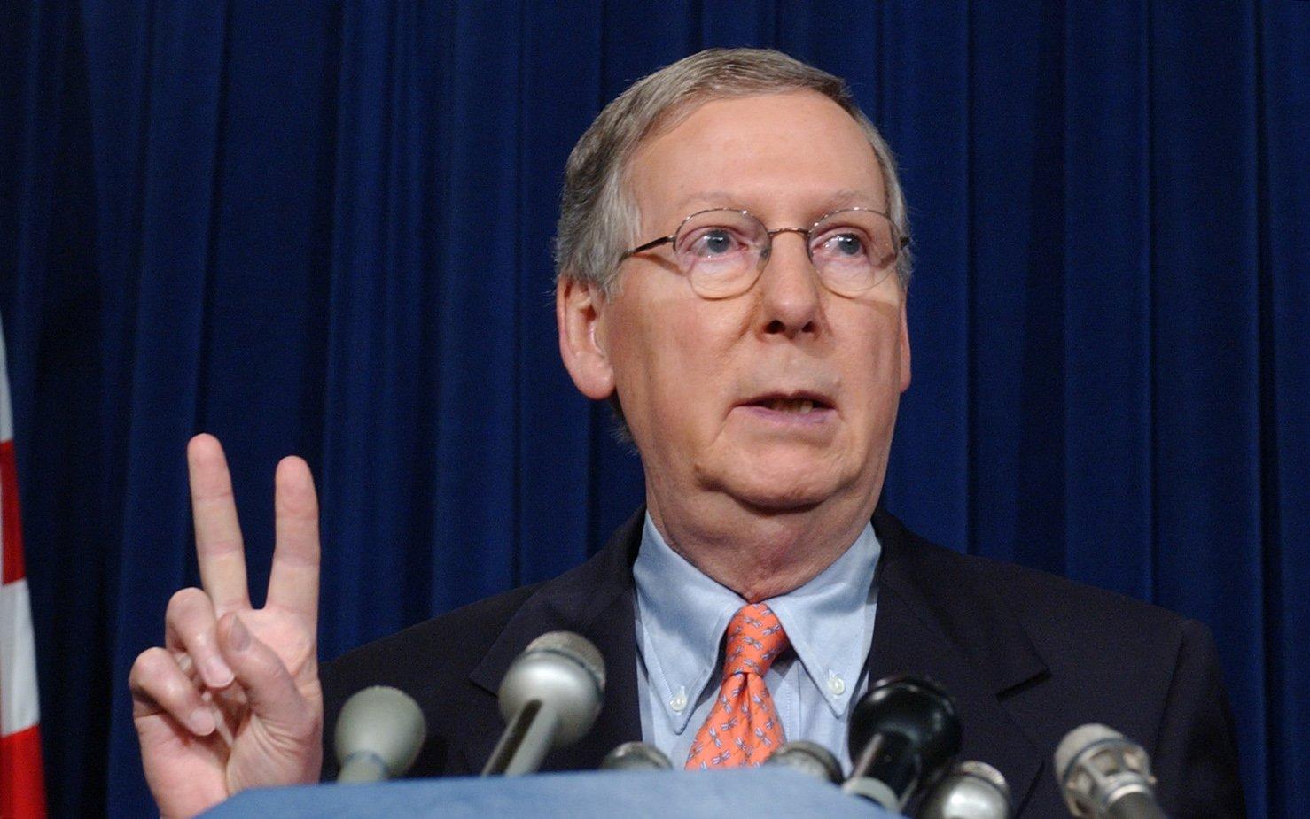 Senate Minority Leader Mitch McConnell Senate Minority Leader Mitch McConnell