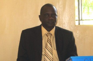 The Commissioner of Nzara County in Western Equatoria State (WES) Mr. Elia Richard [©Gurtong]