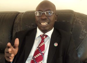 EES Legislative Assembly Economic Development Committee member and chairman of pensions investigations task force John Ochan Bongomin [©Gurtong]