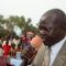 Eastern Equatoria State Health Minister Felix Sam Makuja when he commissioned the third round of polio immunization in Torit. [© Gurtong]