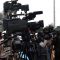 South Sudanese broadcast journalists at work
