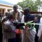 Western Equatoria State Governor Rizik Zackaria Hassan officially opens the new Wau Sauth Payam headquarters. [©Gurtong]