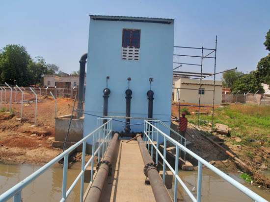 The water treatment works on Jur River in Wau. [©Gurtong]