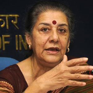 Information & Broadcasting Minister Ambika Soni Information & Broadcasting Minister Ambika Soni