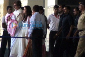 Amitabh & Aishwarya with Beti B Amitabh & Aishwarya with Beti B
