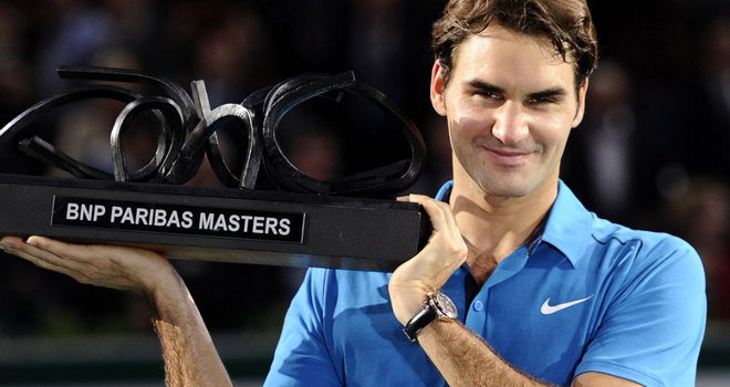 Federer finally the Master at Paris Roger Federer bags the Paris Masters Tournament