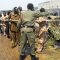 Rescuers and fire brigade team saving properties from being burnt at the Beijing Juba Hotel [©Gurtong]