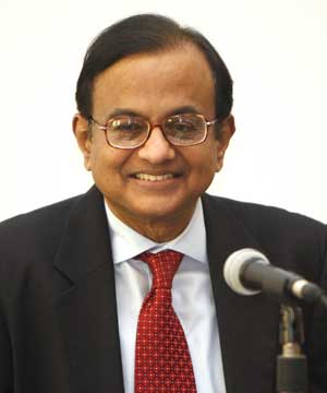 Home Minister P Chidambaram Home Minister P Chidambaram