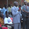 Mr. Stephen Chol Ajonga addressing the participants during the launch of the sports program [©Gurtong]