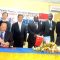 Chinese' Li Ruogu, China EXIM President (left) and RSS Finance Minister, Kosti Manibe signing an MOU on finance and economic cooperation [©Gurtong]