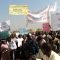 Eastern Equatorians take to the streets of Torit to support the national government’s move to halt oil production [©Gurtong]