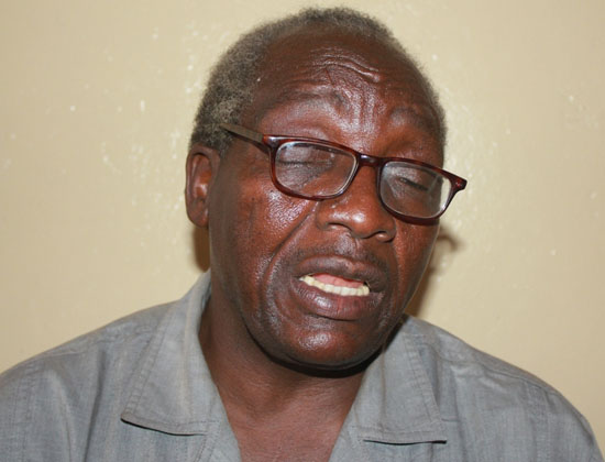 Mr. Jacob Kyansuk Isaac speaking to Gurtong in Wuddu Town [©Gurtong]