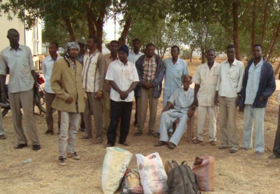 Meseriya tribesmen pose at the Secretariat General in Unity State after the peace meeting [©Gurtong]