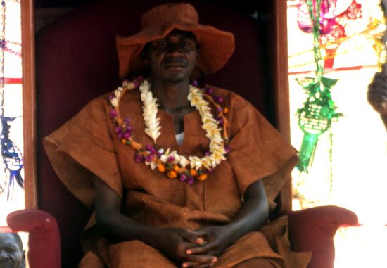 The new Chief Moses Zaza Salvator Mahadi [©Gurtong]