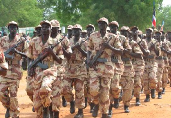 The SPLA training in a past rehearsal event