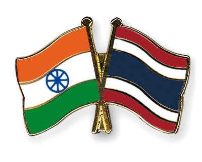 Flag Pins: India-Thailand Flag Pins: India-Thailand