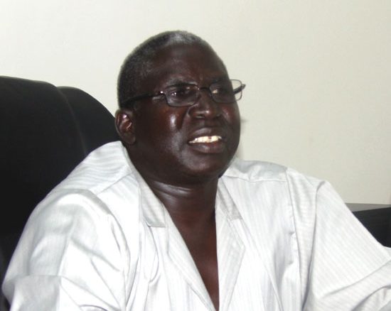 Mr. Diing Akol Diing, the Jonglei State Local Government Minister speaking to Gurtong [©Gurtong]