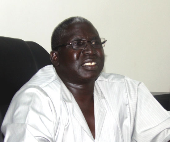 Mr. Diing Akol Diing, the Jonglei State Local Government Minister speaking to Gurtong [©Gurtong]