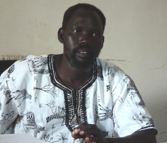 EES caretaker Deputy Governor, Mr. Nartisio Loluke Manir EES caretaker Deputy Governor, Mr. Nartisio Loluke Manir