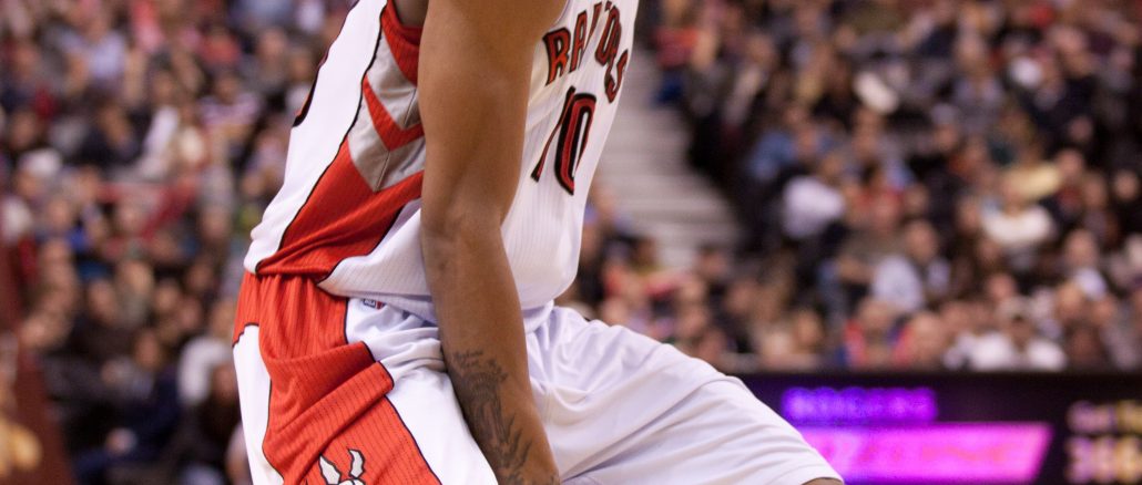 Toronto Raptors guard DeMar DeRozan scored a season-high 29 points in the loss to the San Antonio Spurs Wednesday night at the Air Canada Centre (JP Dhanoa)